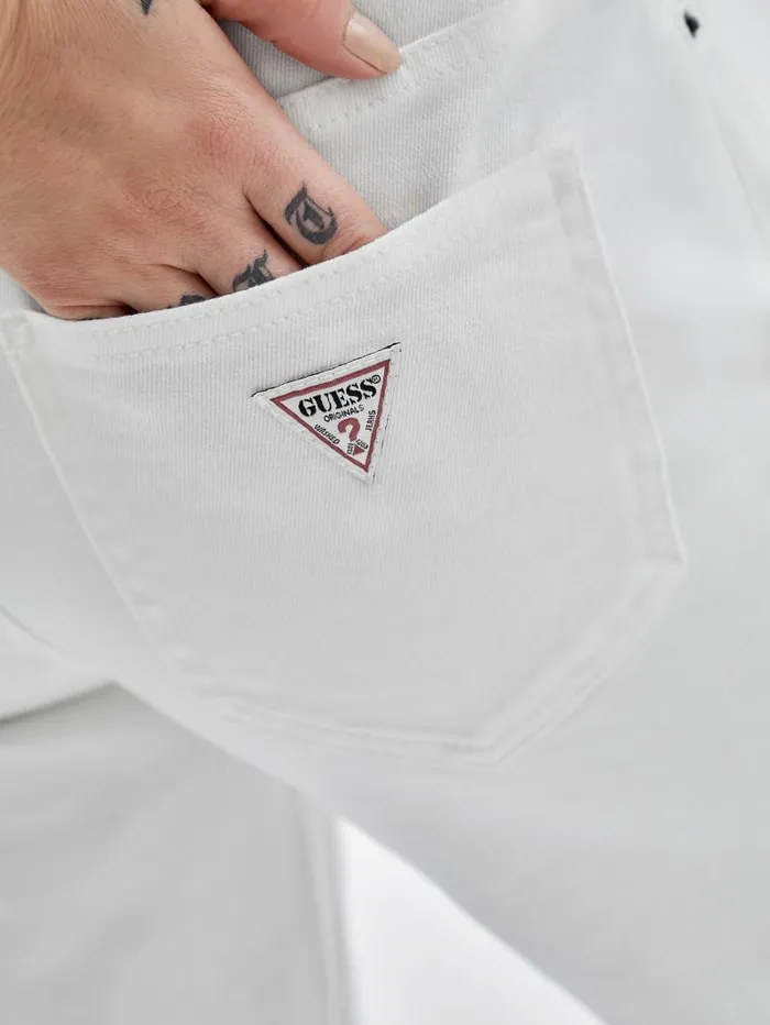 GUESS Jeans and Denim Originals Kit Bootcut Jeans White 8211 Women