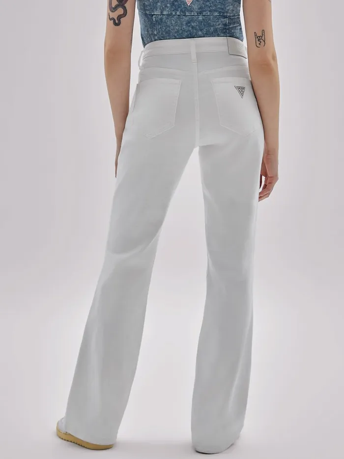 GUESS Jeans and Denim Originals Kit Bootcut Jeans White 8211 Women