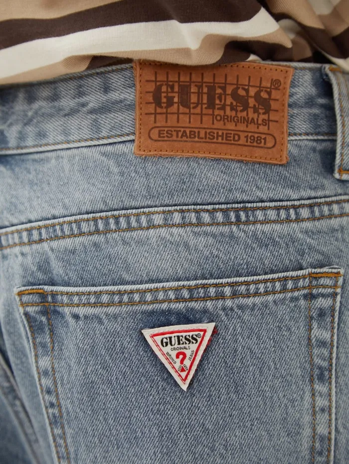 GUESS Jeans and Denim Originals Kit Straight Jeans Blue 8211 Men