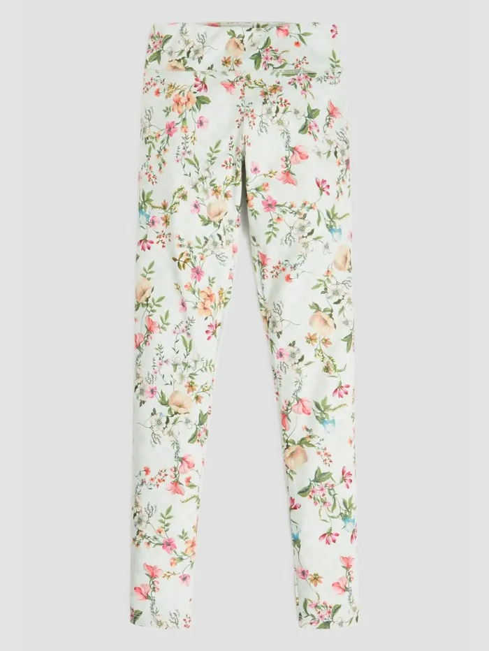 GUESS Little Girl 2 7 Eco Minima Floral Leggings 416 Green 8211 Kids