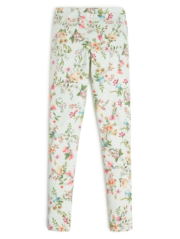 GUESS Little Girl 2 7 Eco Minima Floral Leggings 416 Green 8211 Kids
