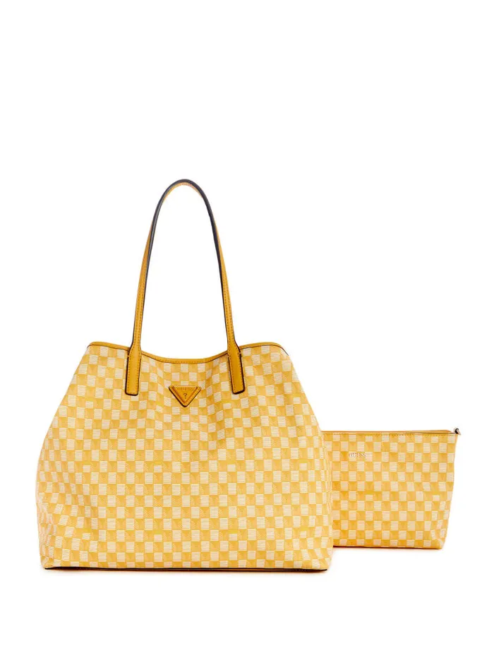 GUESS Logo Bags G Wave Large Tote Set Brown 8211 Unisex