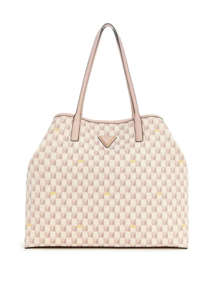 GUESS Logo Bags G Wave Large Tote Set Brown 8211 Unisex