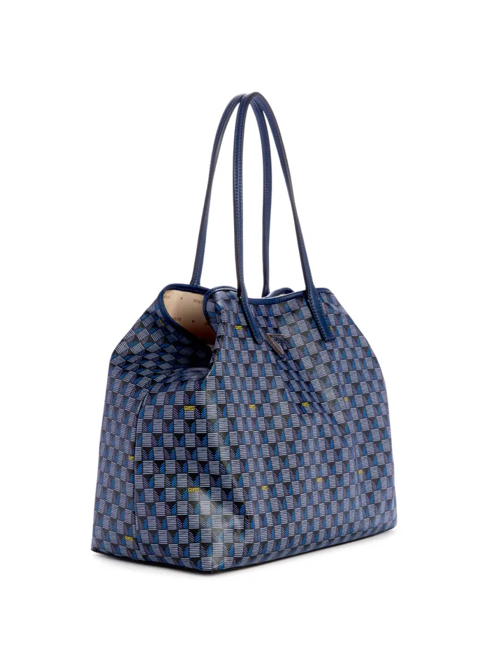 GUESS Logo Bags G Wave Large Tote Set Yellow 8211 Unisex