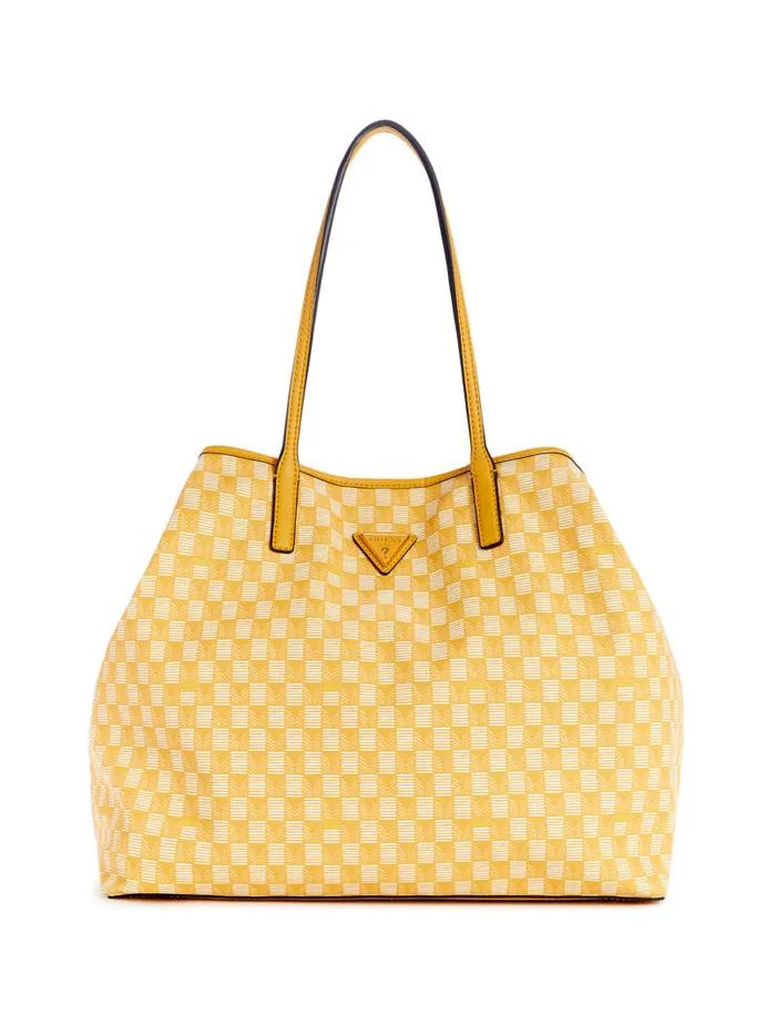 GUESS Logo Bags G Wave Large Tote Set Yellow 8211 Unisex