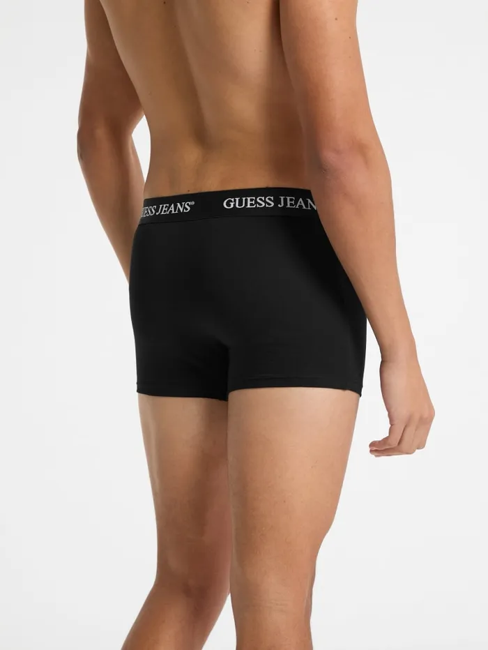 GUESS Men Eco Jeans 3Pack Trunks White 8211 Men