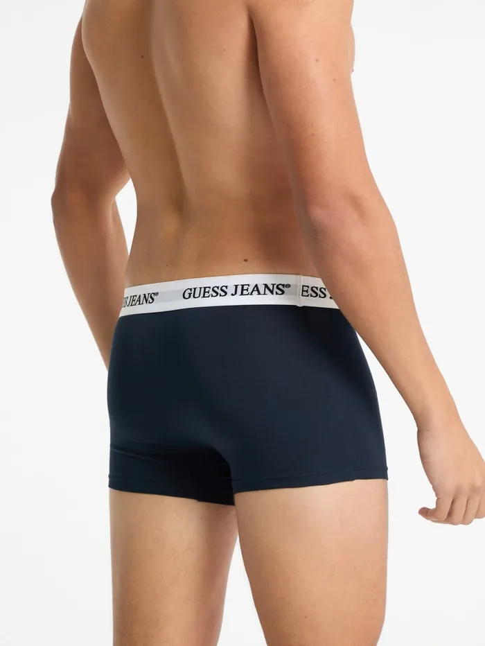 GUESS Men Eco Jeans 3Pack Trunks White 8211 Men
