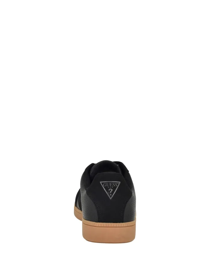 GUESS Sale Bishan FauxLeather Sneakers Gray 8211 Women