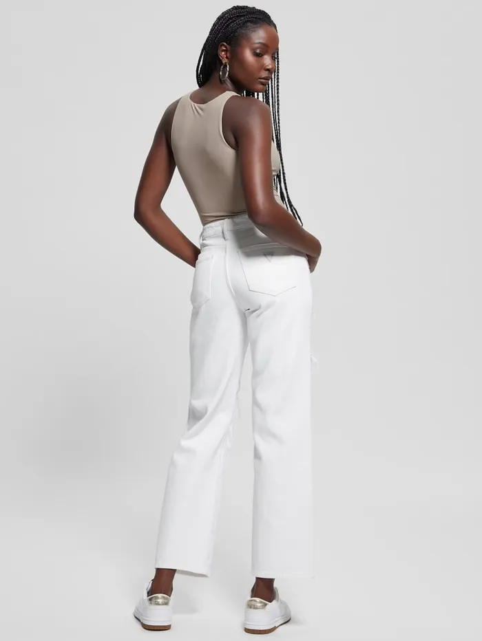 GUESS Sale Eco 03990s Destroyed Jeans White 8211 Women