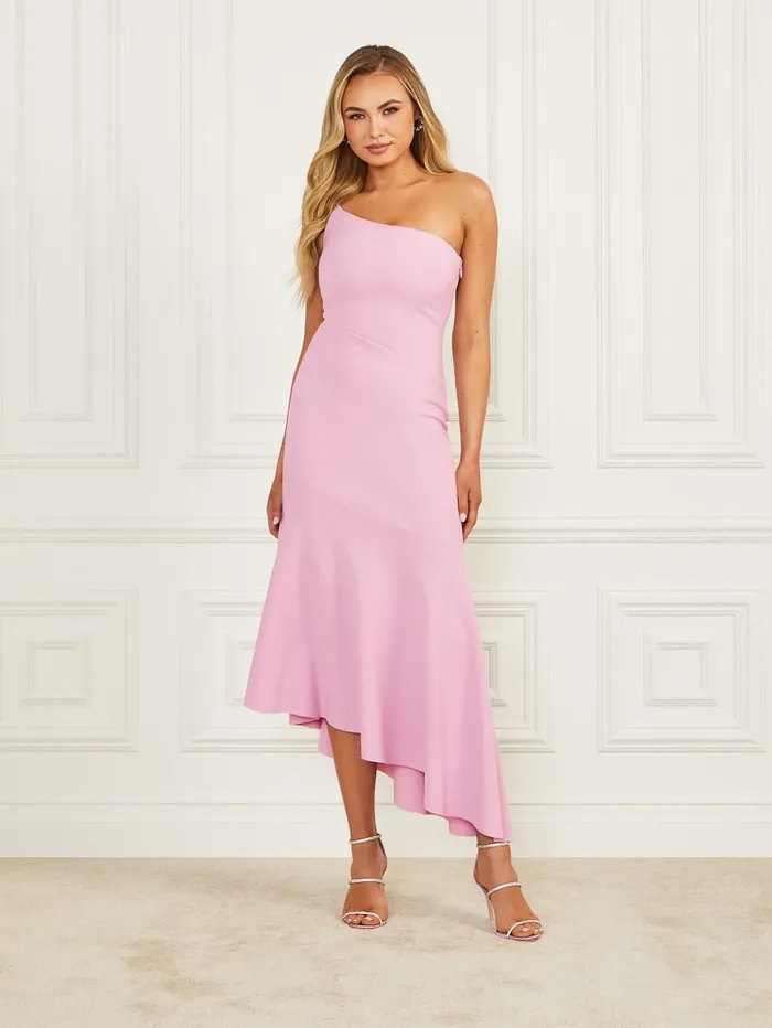 GUESS Sale Gabriella Slip Dress Pink 8211 Women