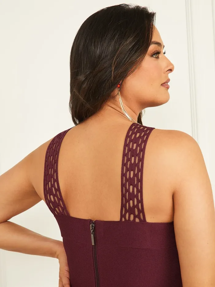 GUESS Sale Luana FitandFlare Dress Red 8211 Women
