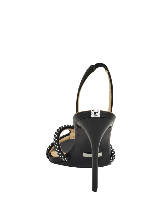 GUESS Sale Meomis Bling Heels Black 8211 Women