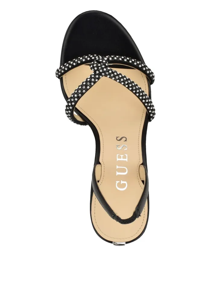 GUESS Sale Meomis Bling Heels Black 8211 Women