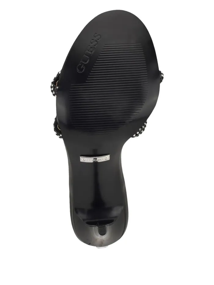 GUESS Sale Meomis Bling Heels Black 8211 Women