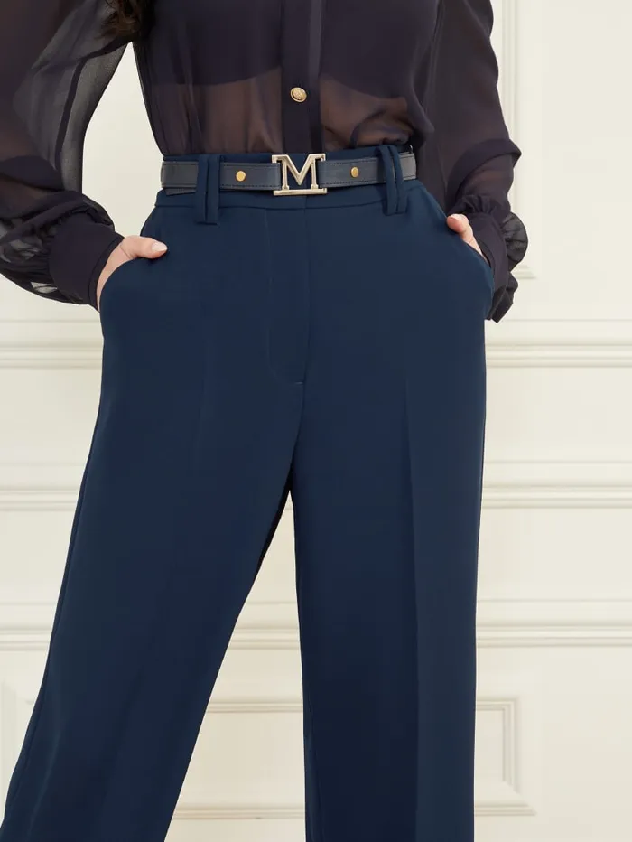 GUESS Sale Moira Pant Blue 8211 Women