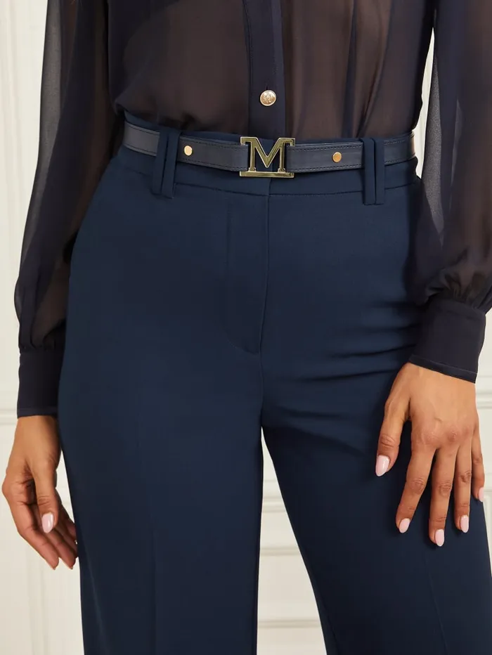 GUESS Sale Moira Pant Blue 8211 Women