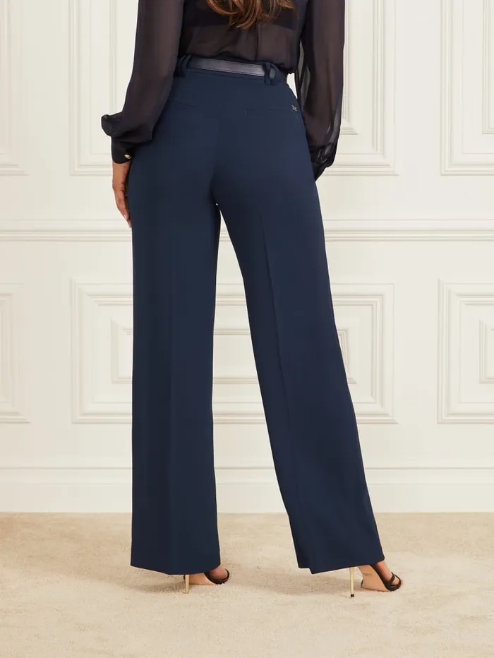 GUESS Sale Moira Pant Blue 8211 Women