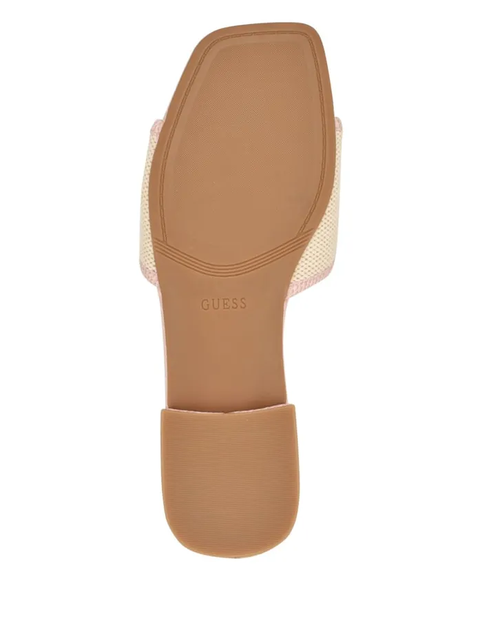 GUESS Sale Tampa Signature G Sandals Brown 8211 Women