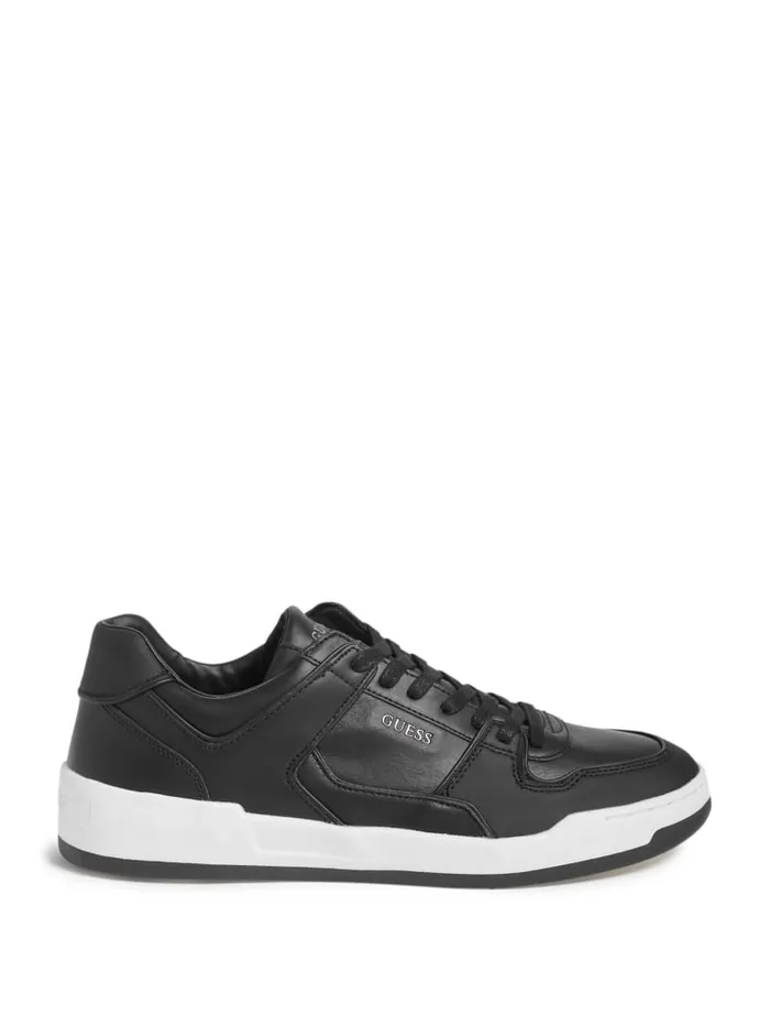 GUESS Sale Vicenza LowTop Sneakers Black 8211 Men