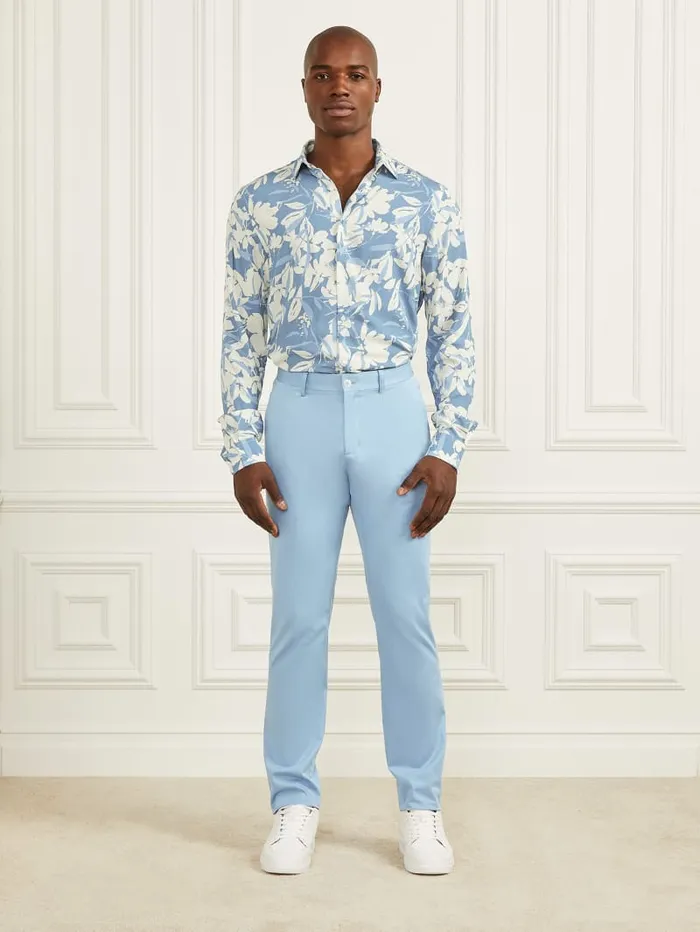 GUESS Shirts Eco Benny Shirt Blue 8211 Men