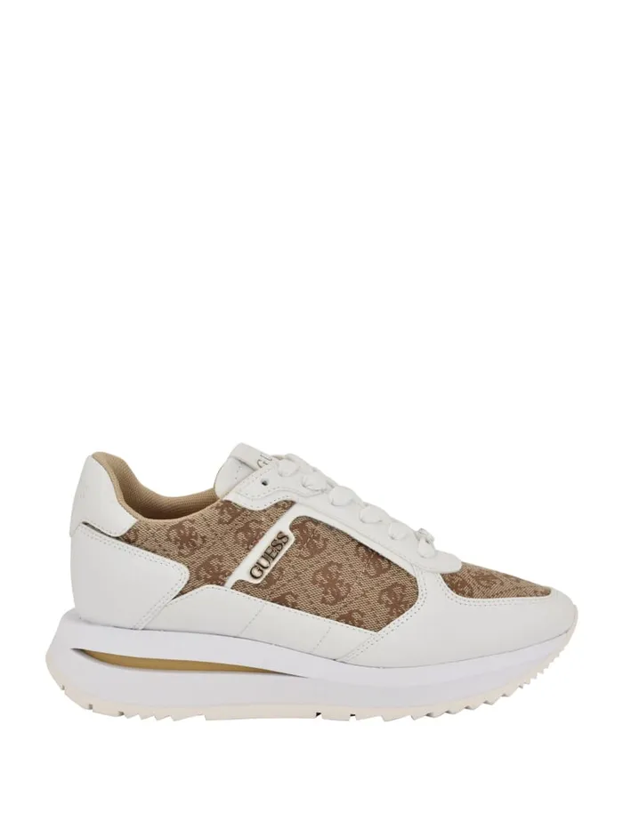 GUESS Shoes Energy Quattro G Sneakers White 8211 Women