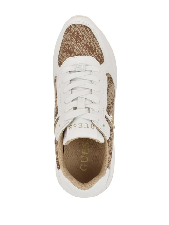 GUESS Shoes Energy Quattro G Sneakers White 8211 Women