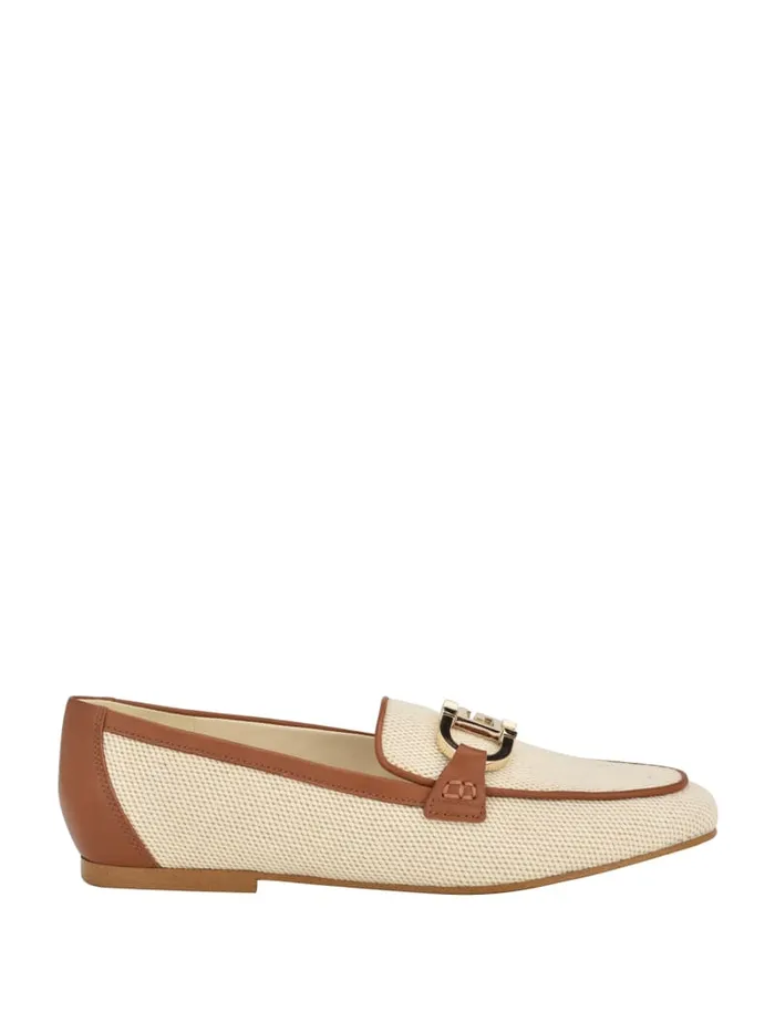 GUESS Shoes Isaac Loafers Beige 8211 Women
