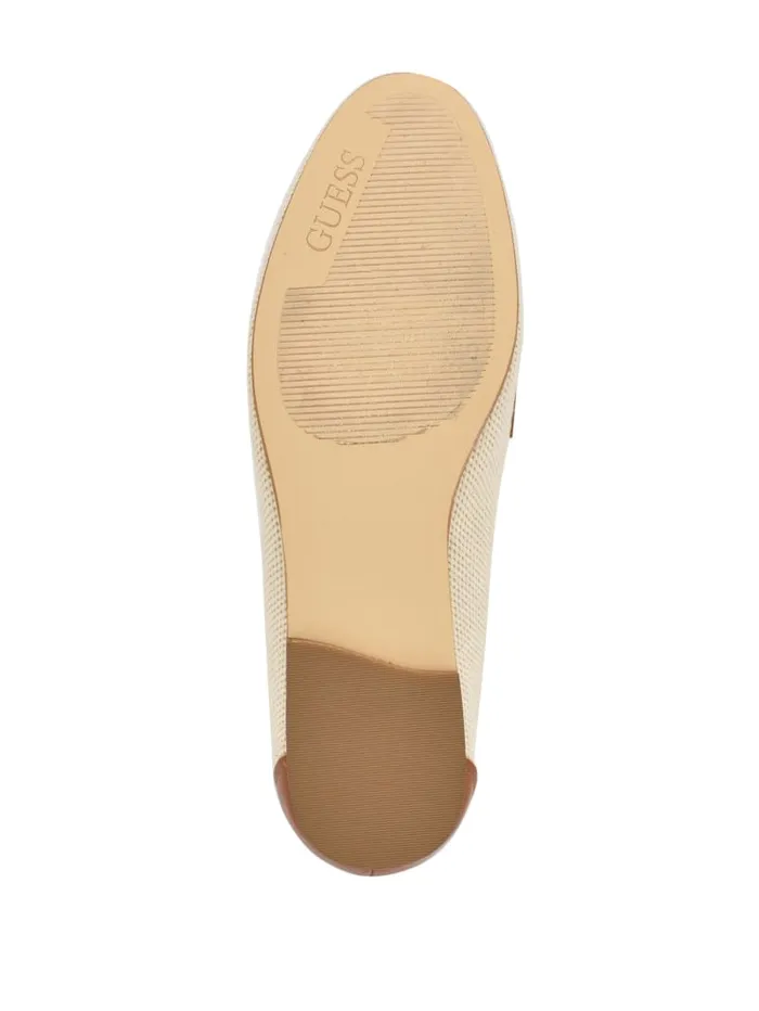 GUESS Shoes Isaac Loafers Beige 8211 Women