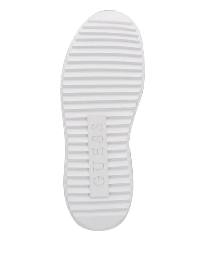 GUESS Shoes Jacquard LowTop Sneakers Pink 8211 Women