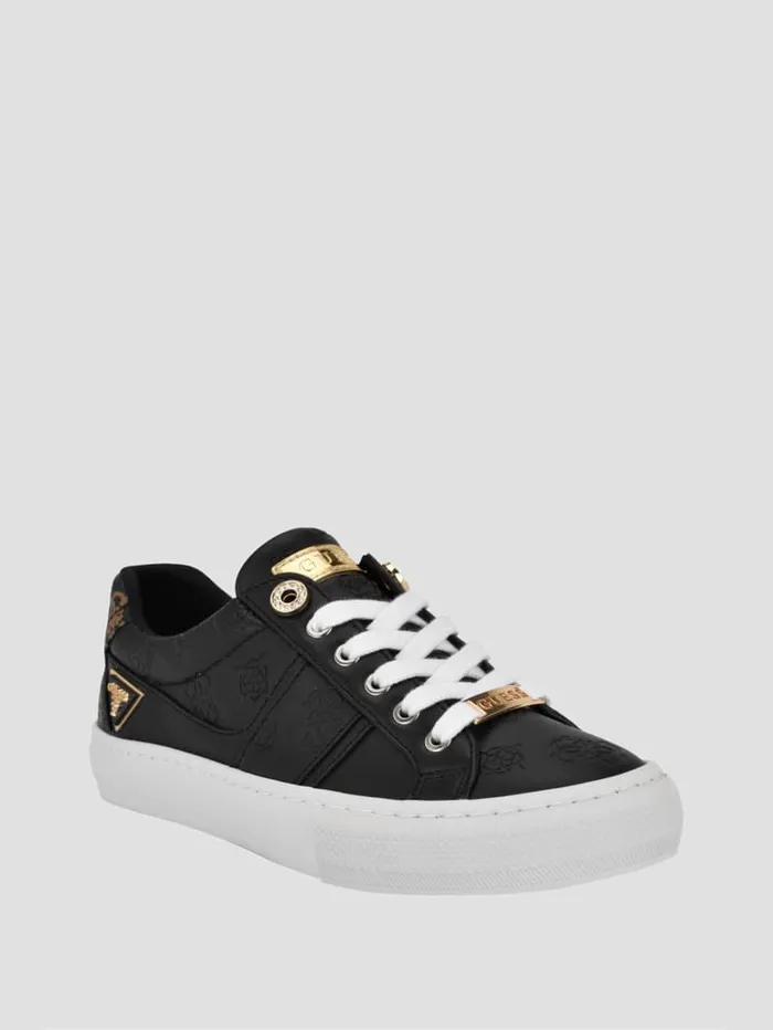 GUESS Shoes Liteit LowTop Sneakers Black 8211 Women