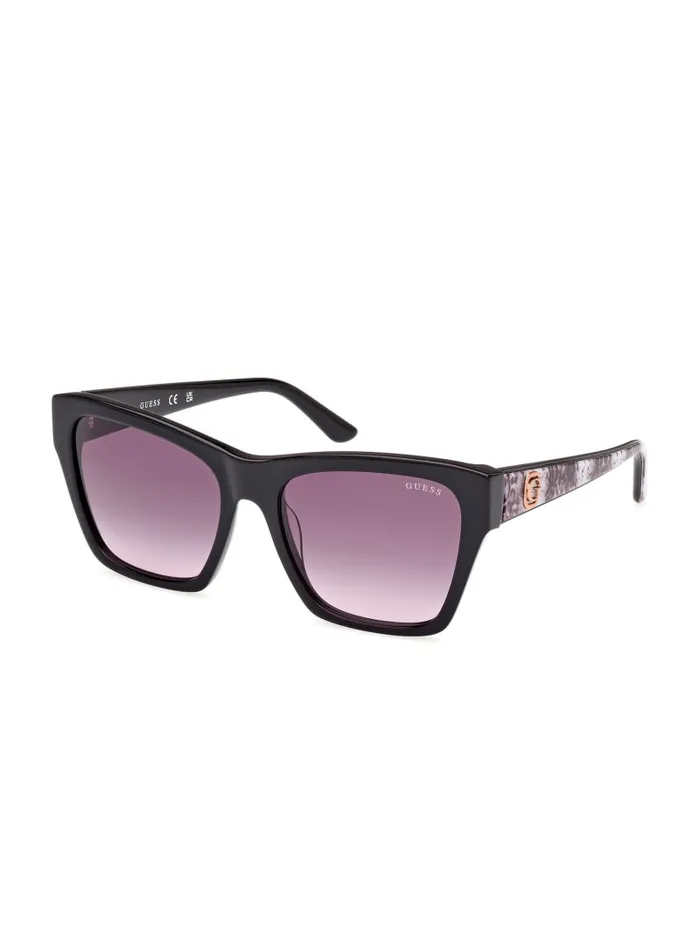 GUESS Sunglasses Square Plastic Sunglasses Black 8211 Women