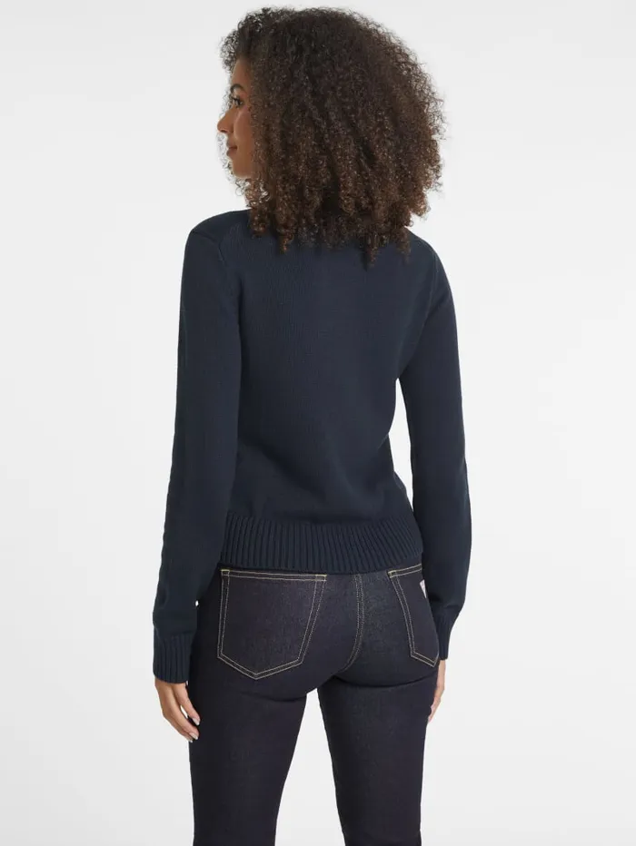 GUESS Sweaters and Knits Logo Sweater Gray 8211 Women
