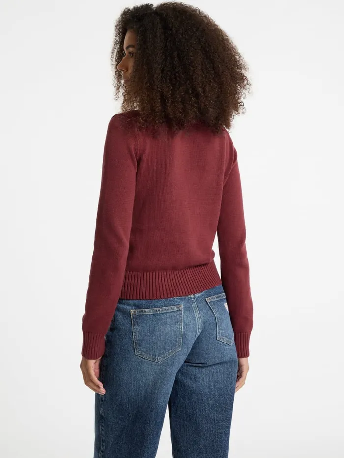GUESS Sweaters and Knits Logo Sweater Gray 8211 Women