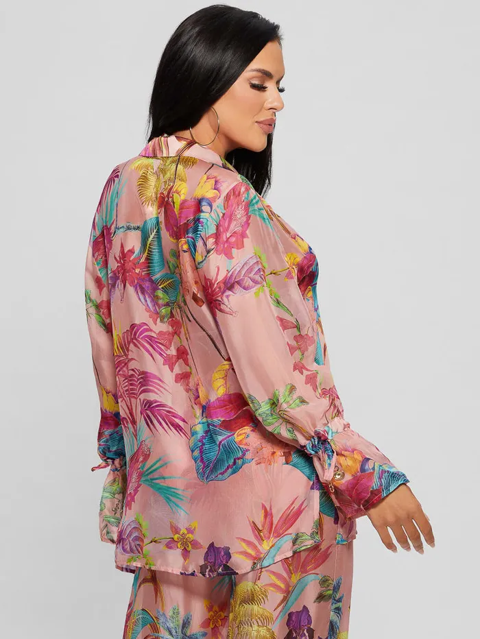 GUESS Swimwear SilkBlend Swim CoverUp Colors 8211 Women