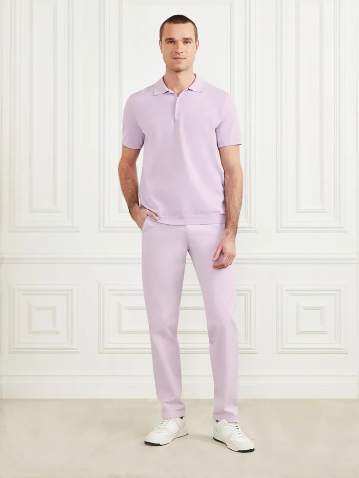 GUESS T Shirts and Tanks Formal Performance Sweater Polo Blue 8211 Men