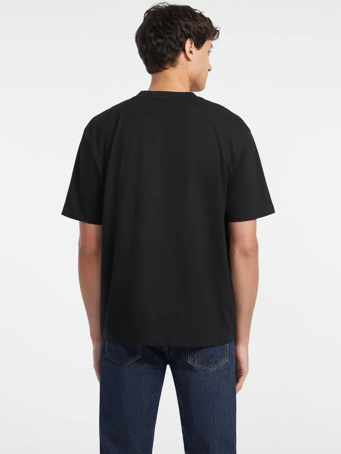 GUESS T Shirts and Tanks Mixed Logo Tee Black 8211 Men