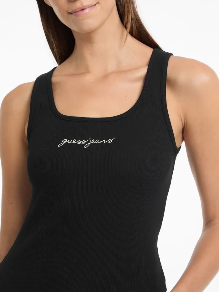 GUESS Tops and Tees Eco Ribbed Tank Top Pink 8211 Women