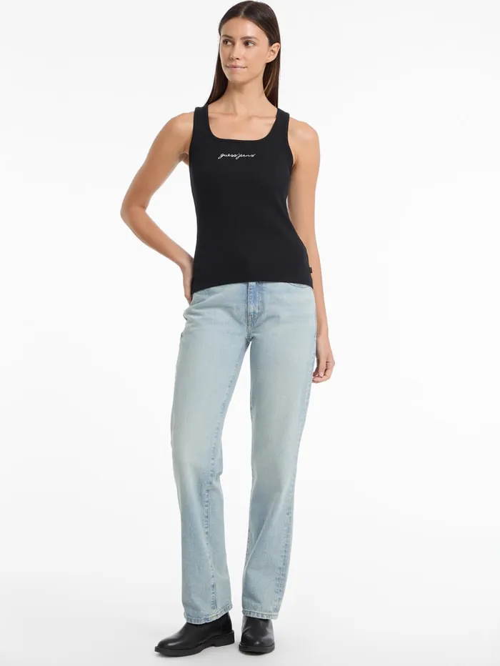 GUESS Tops and Tees Eco Ribbed Tank Top Pink 8211 Women