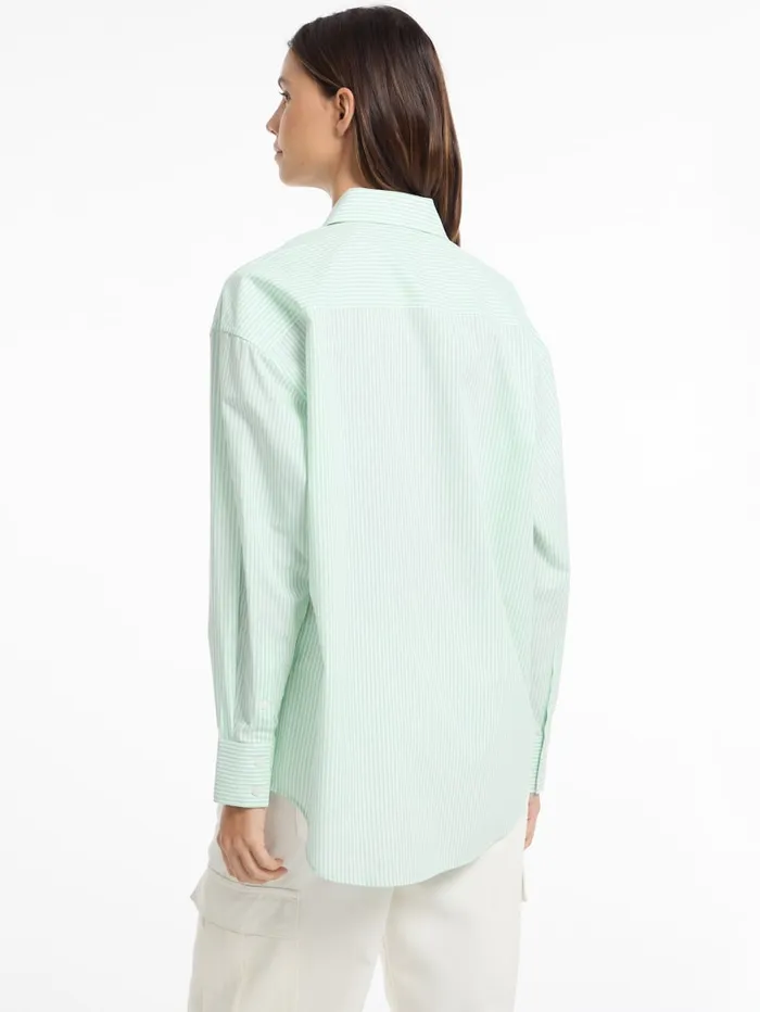 GUESS Tops and Tees Eco Striped ColorBlock Shirt Blue 8211 Women