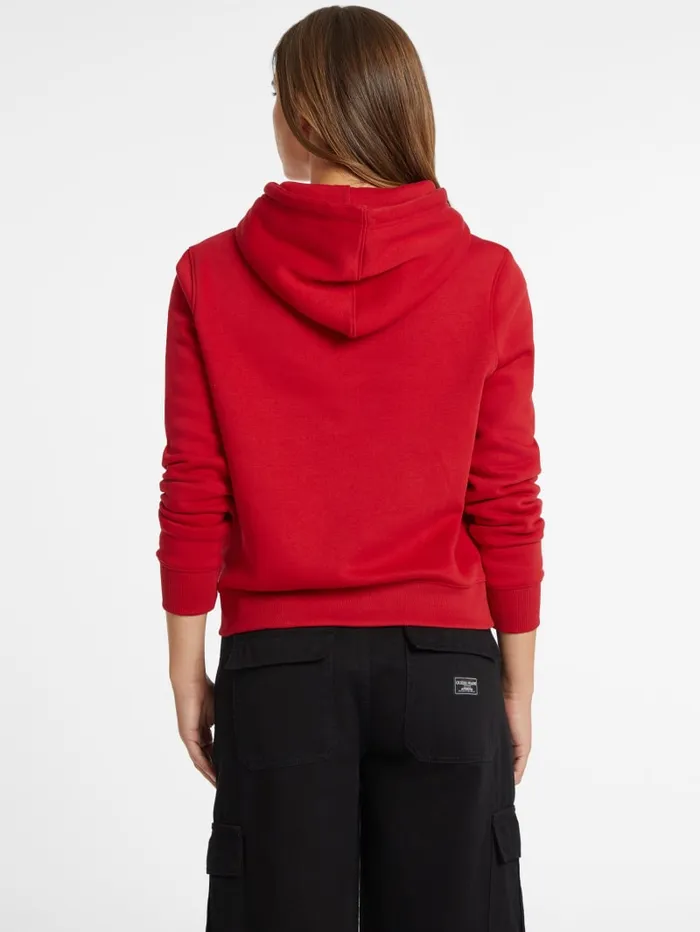 GUESS Tops Classic Genuine Logo Hoodie White 8211 Women