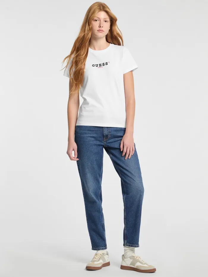 GUESS Tops Eco Crewneck Tee Gray 8211 Women