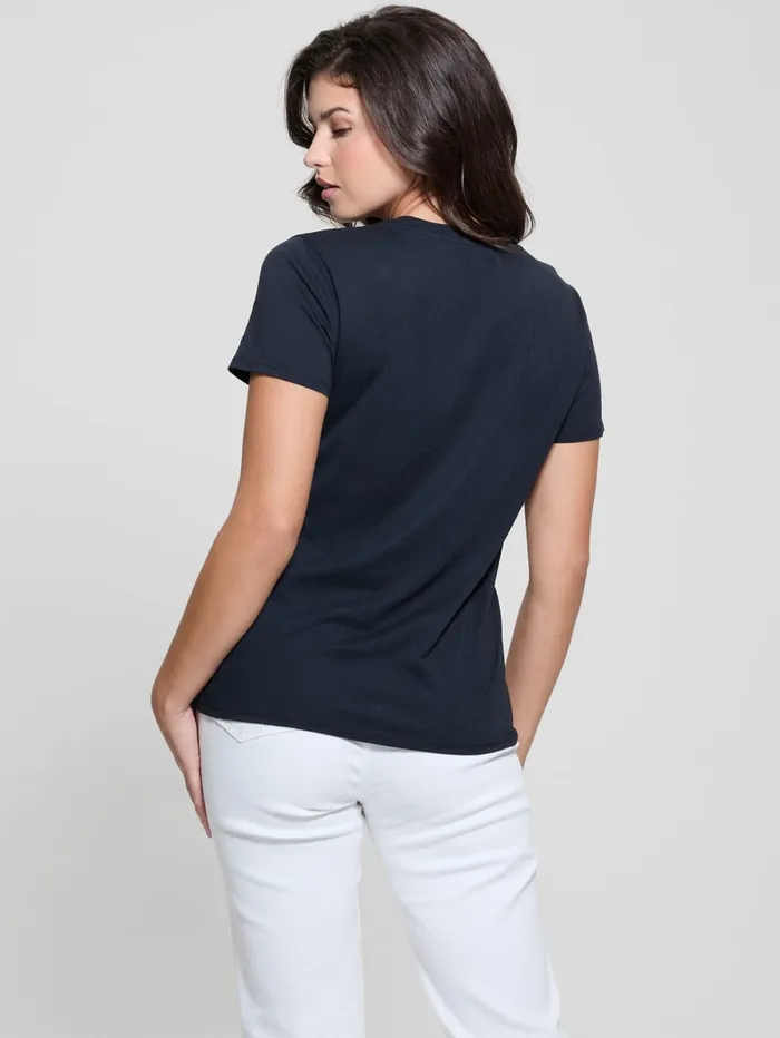 GUESS Tops Eco Sometimes Easy Tee Blue 8211 Women