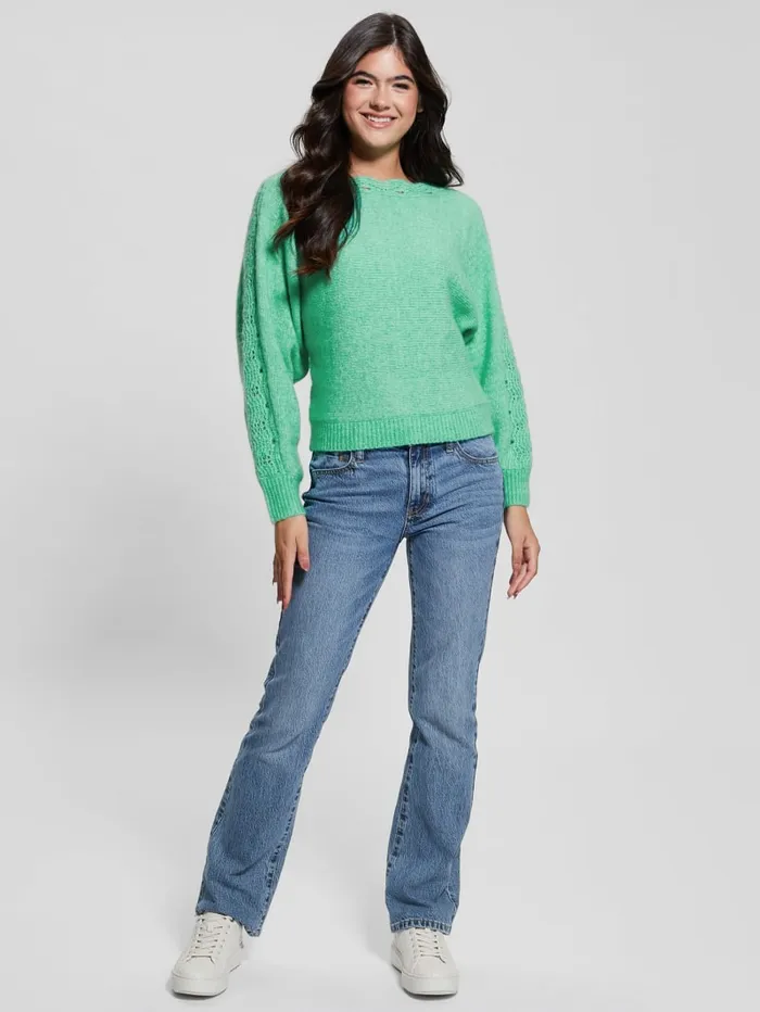 GUESS Tops Malorie Dolman Sweater Blue 8211 Women