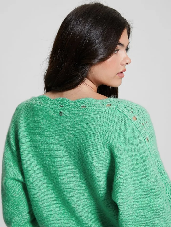 GUESS Tops Malorie Dolman Sweater Blue 8211 Women