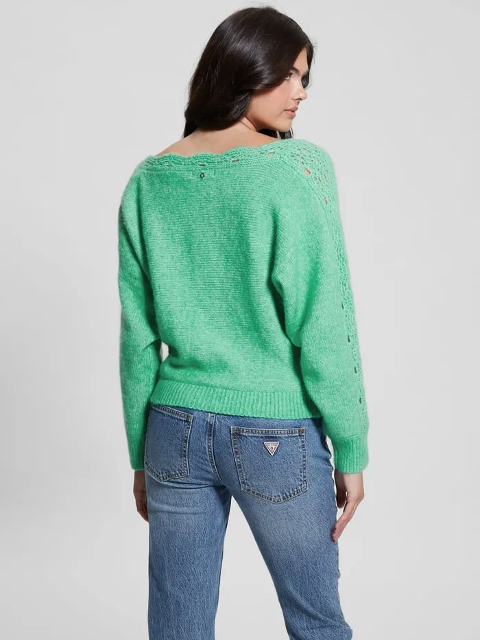 GUESS Tops Malorie Dolman Sweater Blue 8211 Women