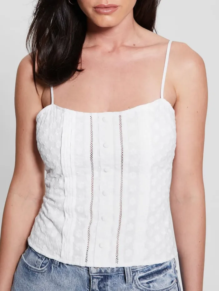 GUESS Tops Melaine Top White 8211 Women