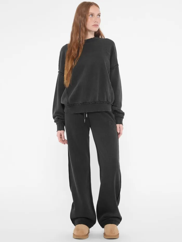 GUESS Tops Originals Distressed Pullover Black 8211 Women