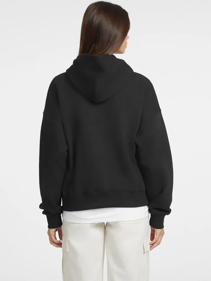 GUESS Tops Oversized American Tradition Hoodie Gray 8211 Women