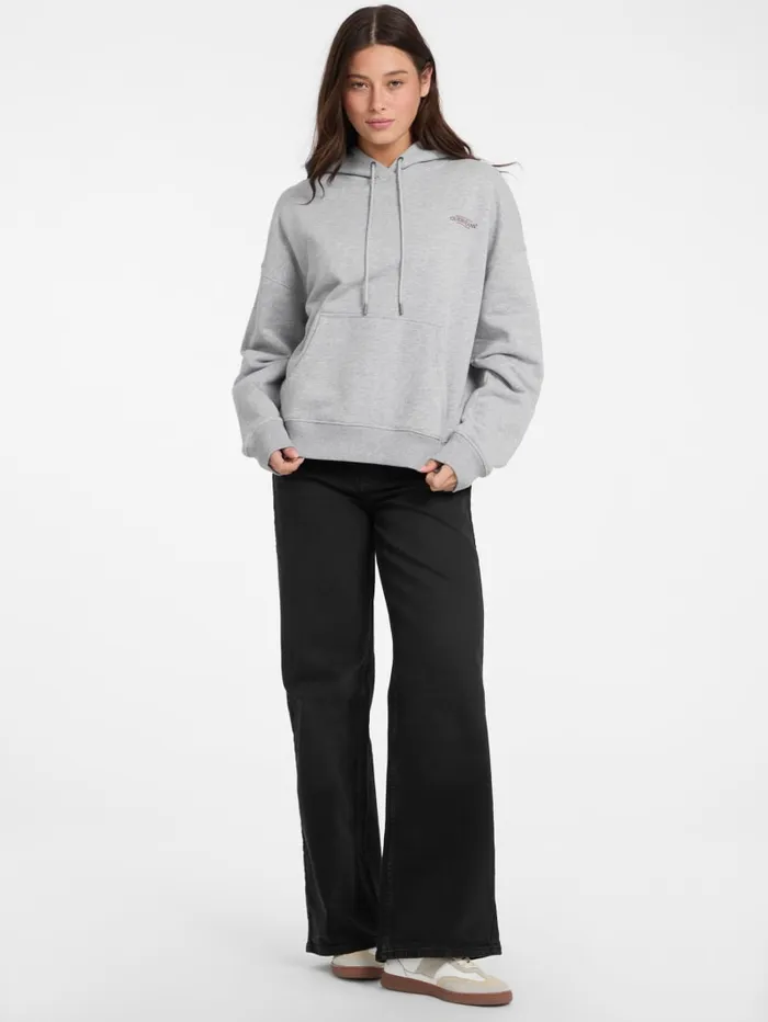 GUESS Tops Oversized American Tradition Hoodie Gray 8211 Women