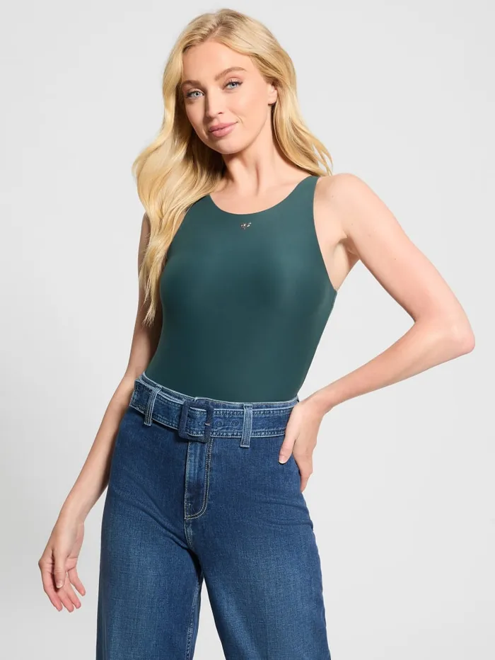 GUESS Tops Seamless Bodysuit Beige 8211 Women